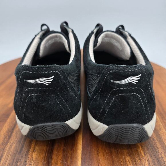 Dansko Shoes Women's 8.5 39 Black Suede Leather Harmony Comfort Walking Sneakers - Picture 4 of 8